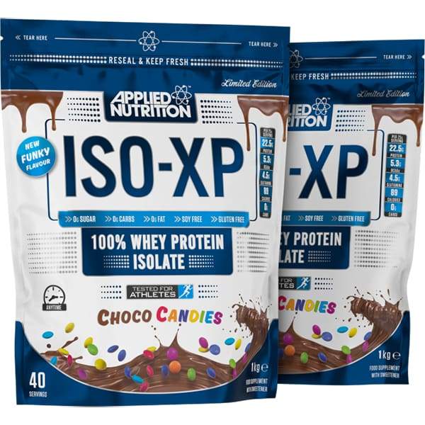 Applied Nutrition ISO-XP - 100% Whey Protein Isolate (40 Servings) - MJ protein Supplement
