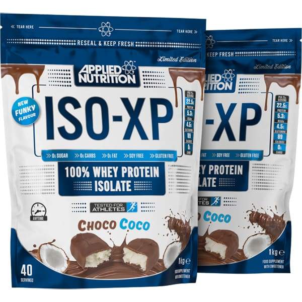 Applied Nutrition ISO-XP - 100% Whey Protein Isolate (40 Servings) - MJ protein Supplement