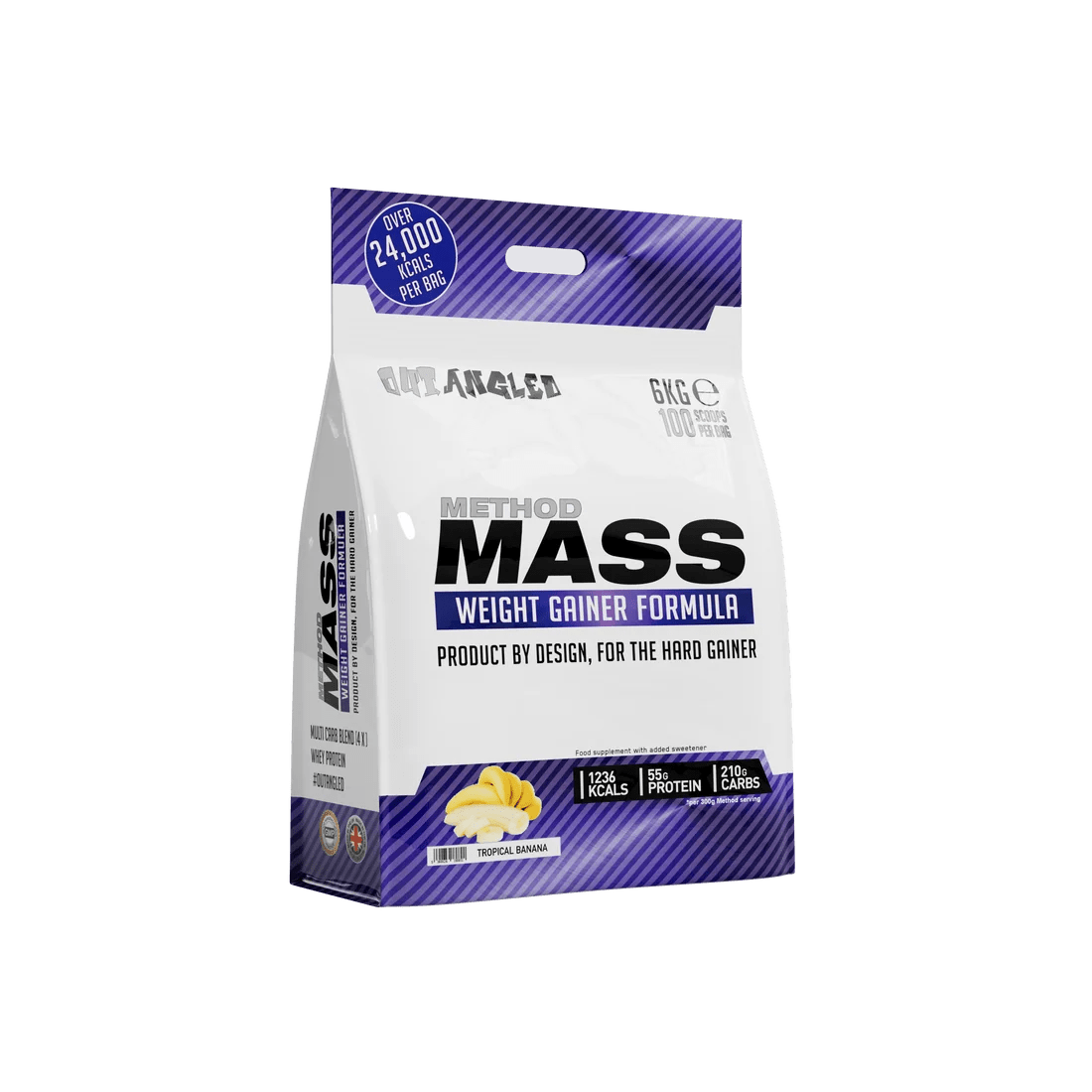 OUT ANGLED Method Mass Gainer 6kg - MJ protein Supplement