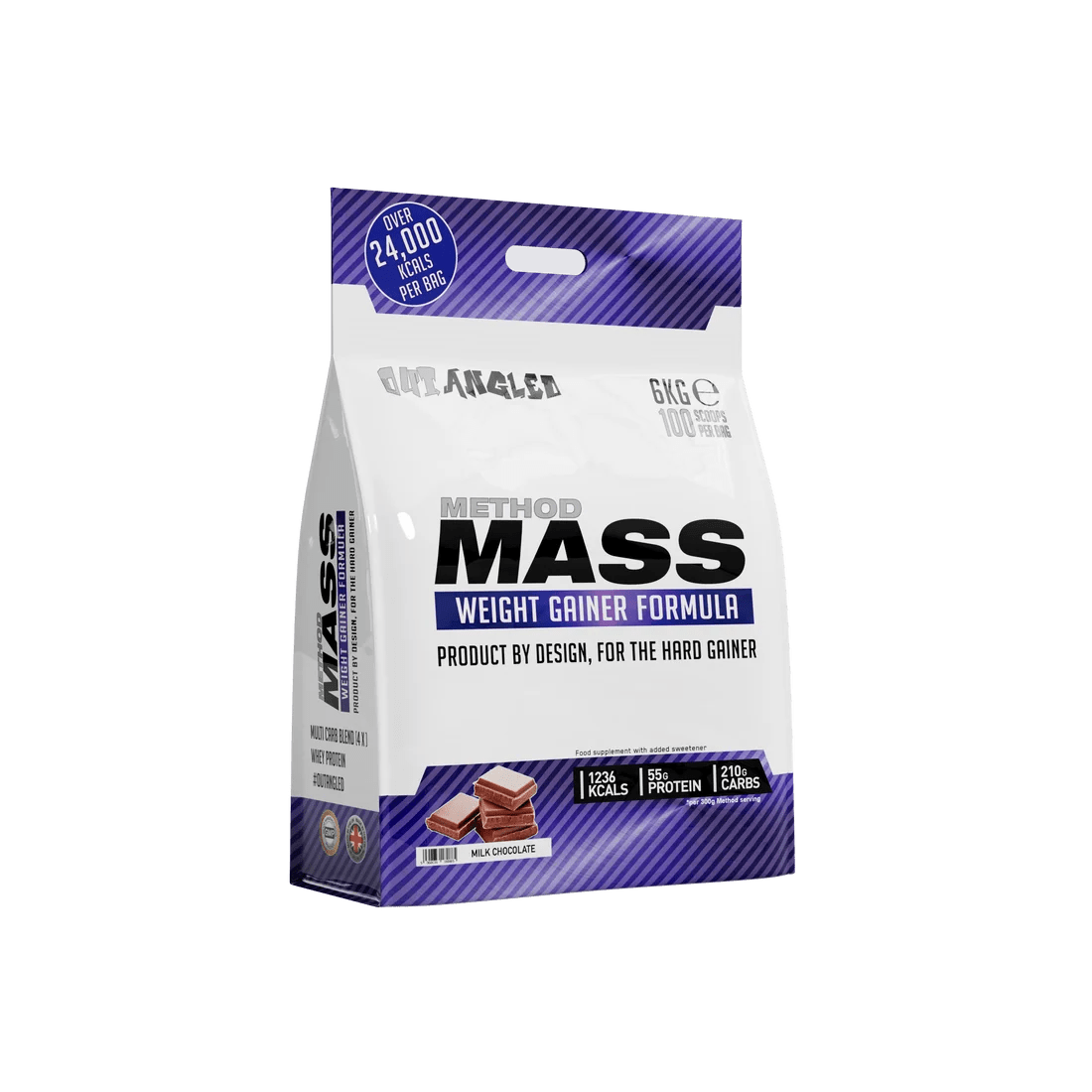 OUT ANGLED Method Mass Gainer 6kg - MJ protein Supplement